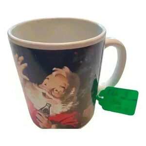 Coca Cola Sakura Coffee Beverage Drink Mug Christmas Holiday Santa Claus‎